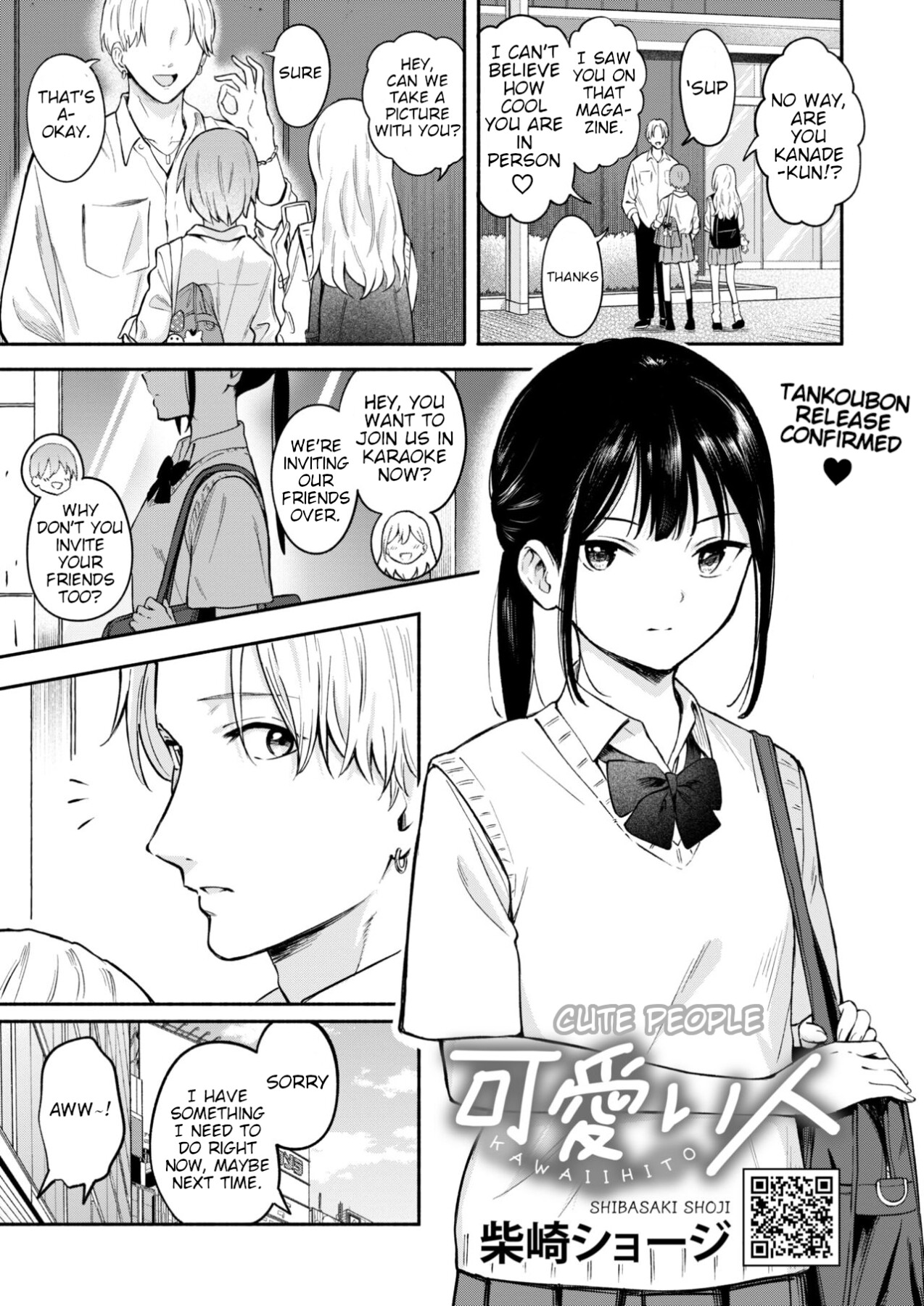 Hentai Manga Comic-Cute People-Read-1